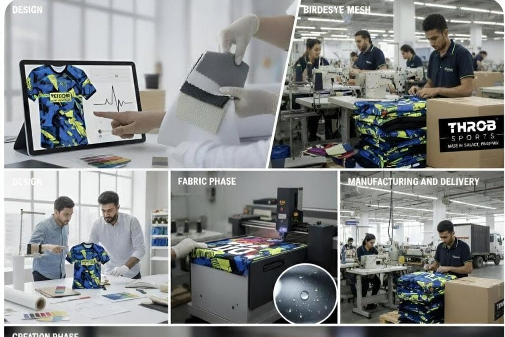 Throb manufacturing procedure