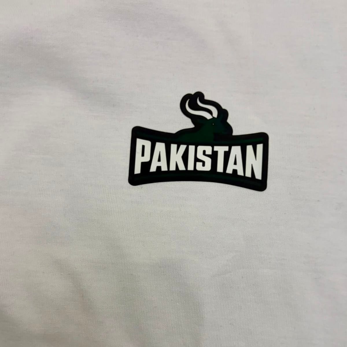 Pak Spirit Tee – Oversized White Cotton - Image 2
