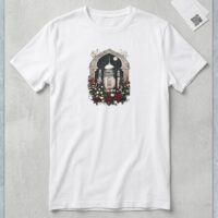 Majestic Taj Tee – Oversized White Cotton