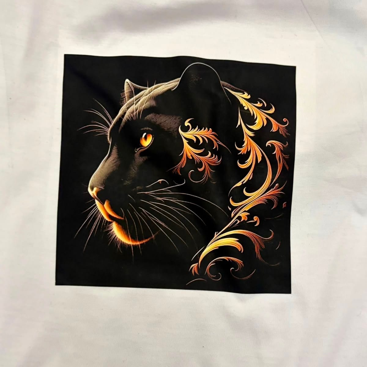 Oversized Cotton Lion Graphic T‑Shirt - Image 3