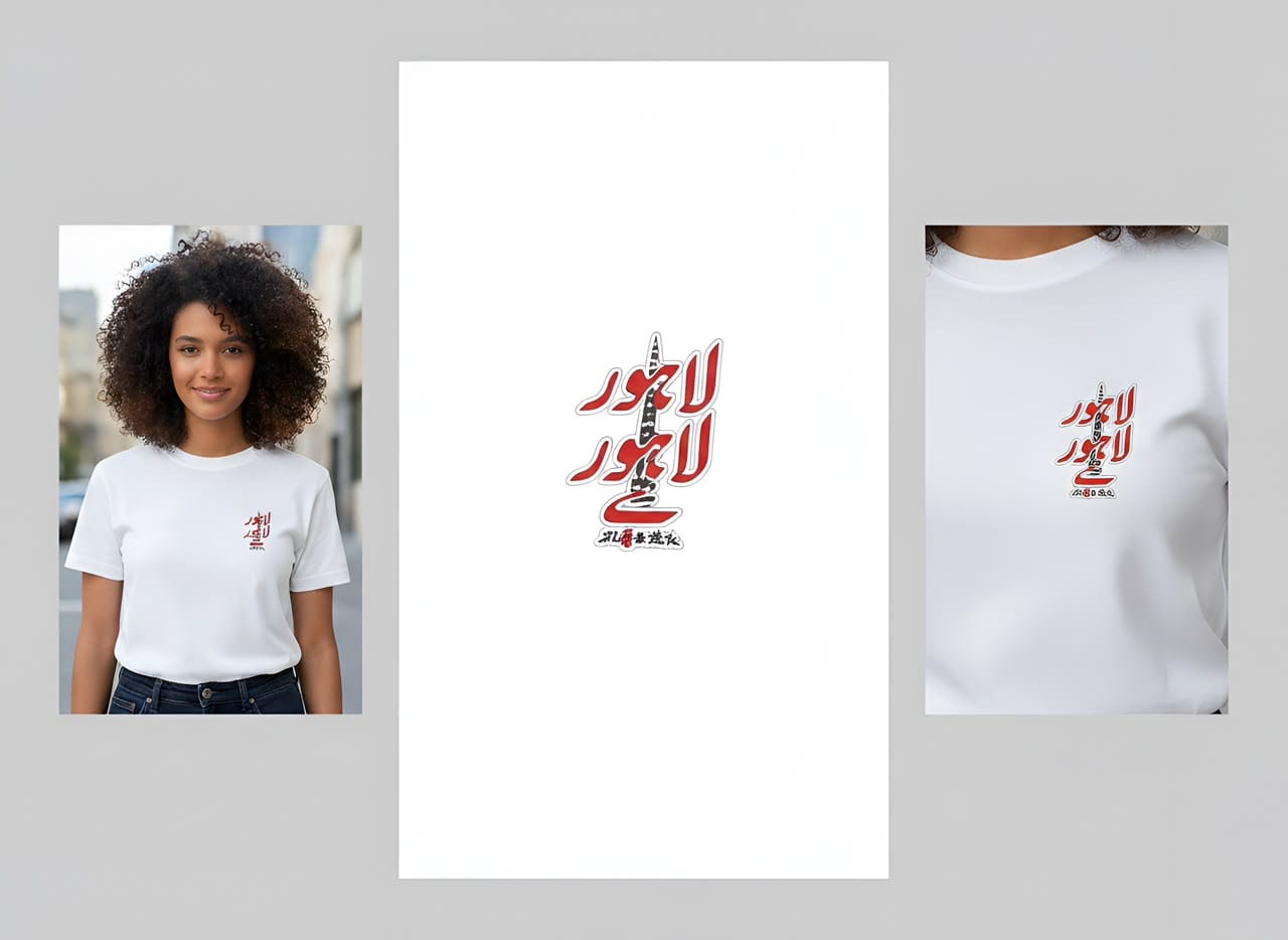 Lahore Heritage – Oversized Cotton tee - Image 4
